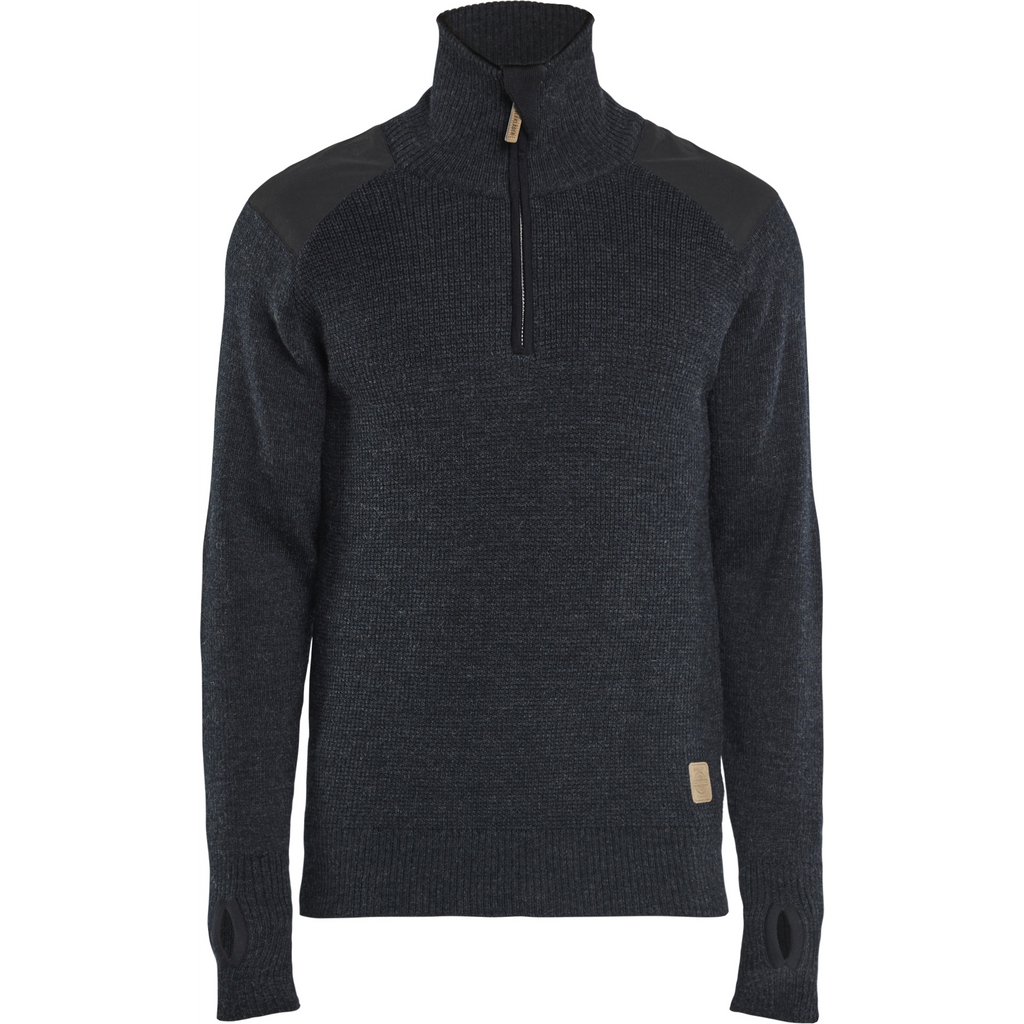 Blaklader Wool Sweatshirt, Dark Grey/Black