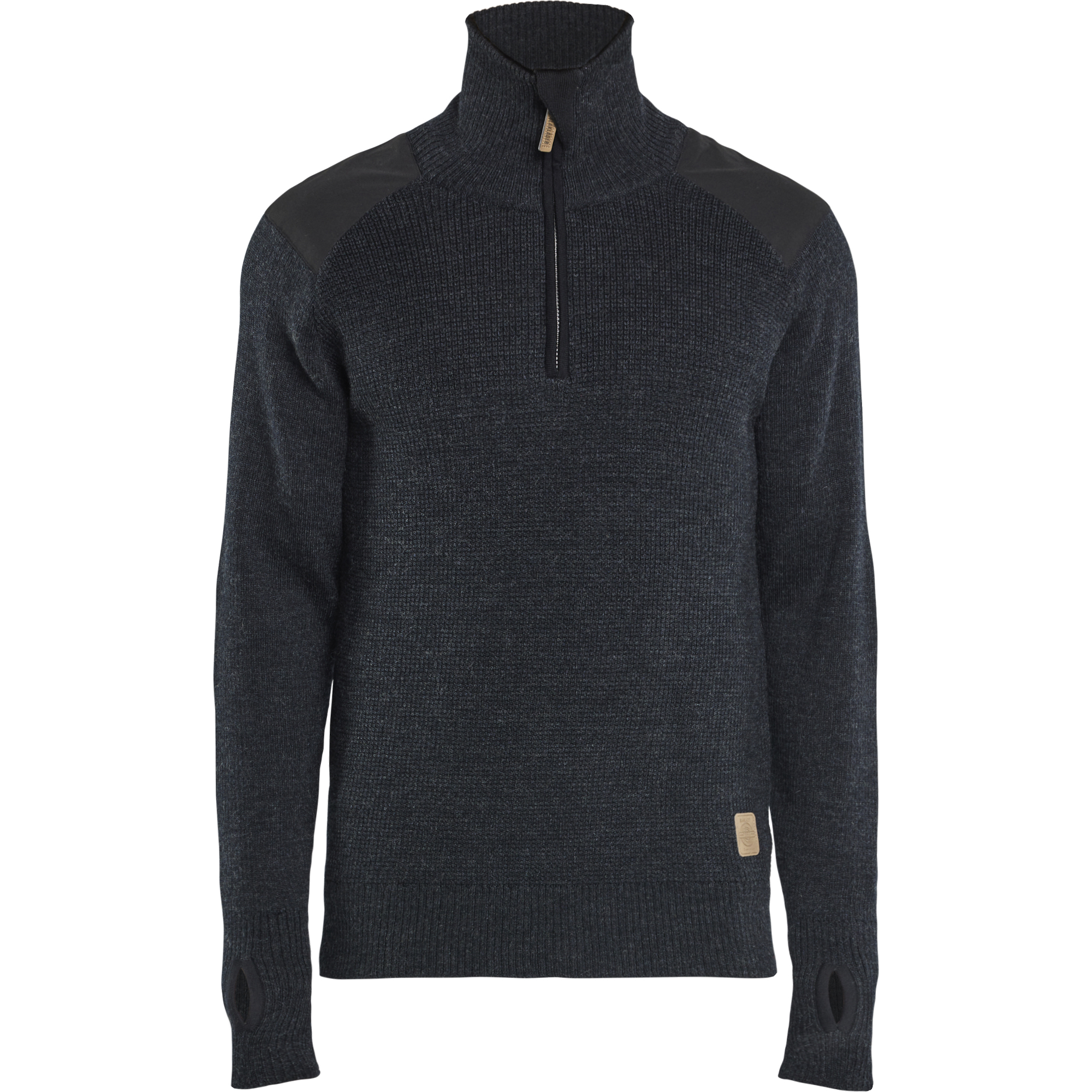 Blaklader Wool Sweatshirt, Dark Grey/Black