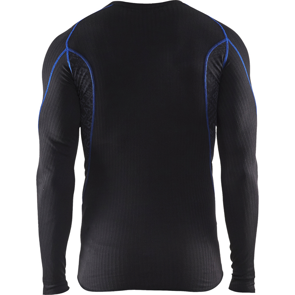 Blaklader Undershirt Light, Black/Cornflower Blue (4)