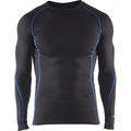 Blaklader Undershirt Light, Black/Cornflower Blue