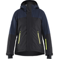 Blaklader Striker Women's Winter Jacket Stretch, Dark Navy/High Vis Yellow