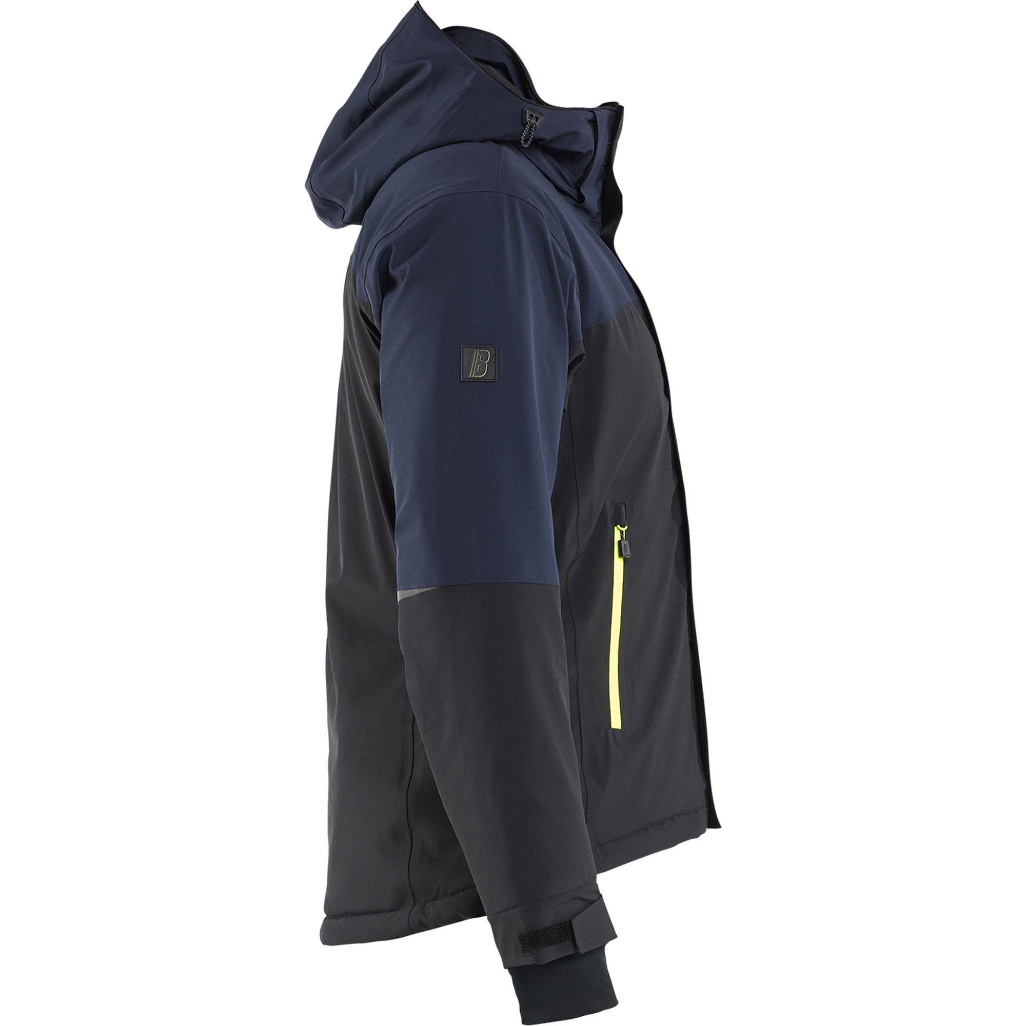 Blaklader Striker Women's Winter Jacket Stretch, Dark Navy/High Vis Yellow (2)