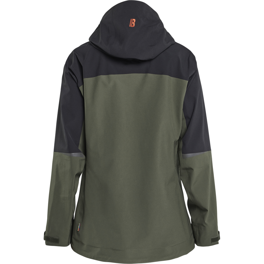 Blaklader STRIKER Ladies Stretch Shell Jacket, Forest Green/Rust (4)