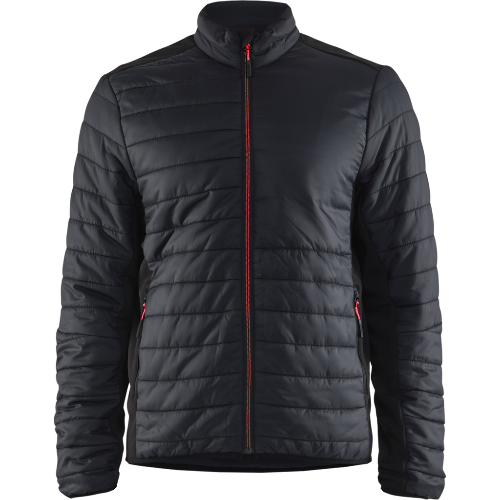 Blaklader Lined Jacket, Black/Red