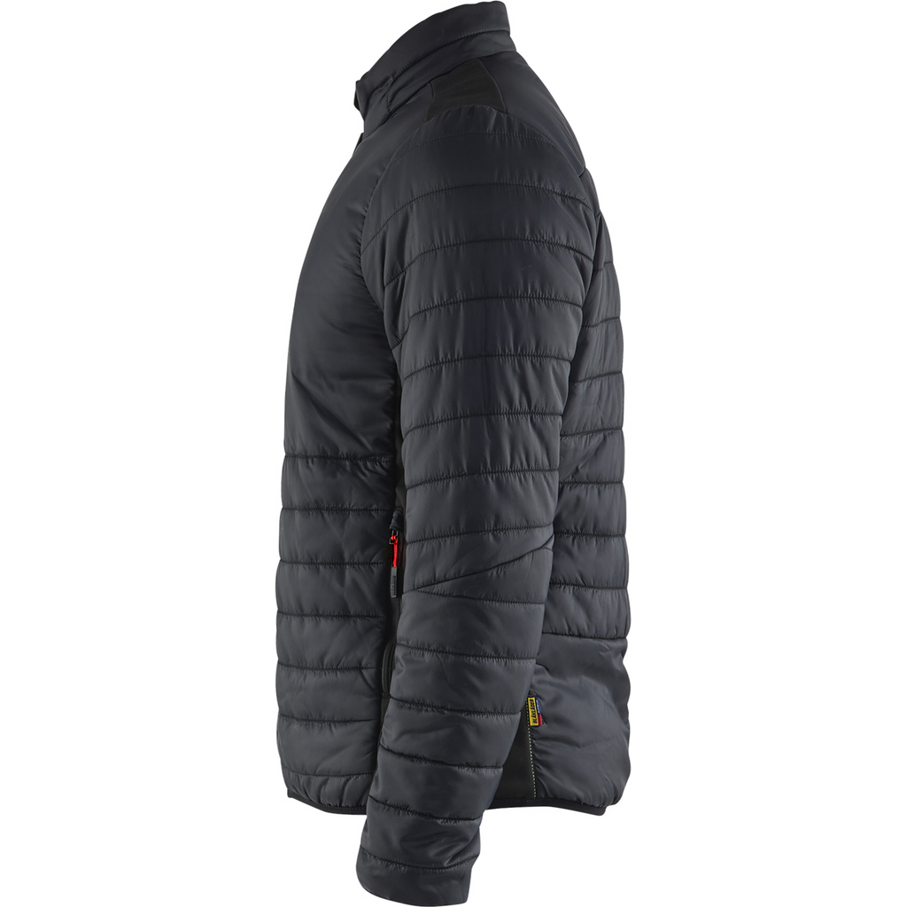 Blaklader Lined Jacket, Black/Red (3)