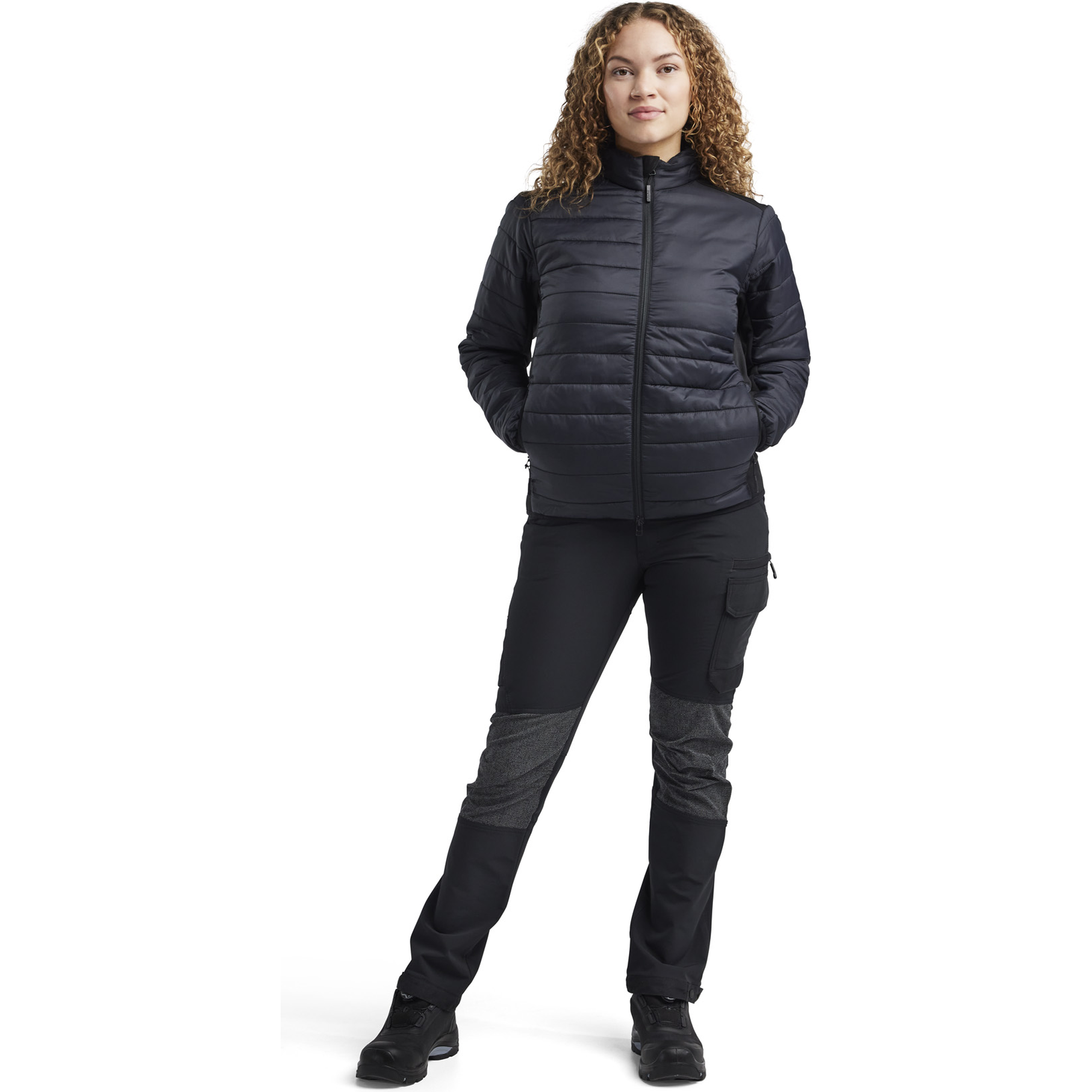 Blaklader Women's Lined Jacket, Black/Dark Grey (5)