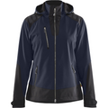 Blaklader Ladies Softshell Jacket, Dark Navy/Black