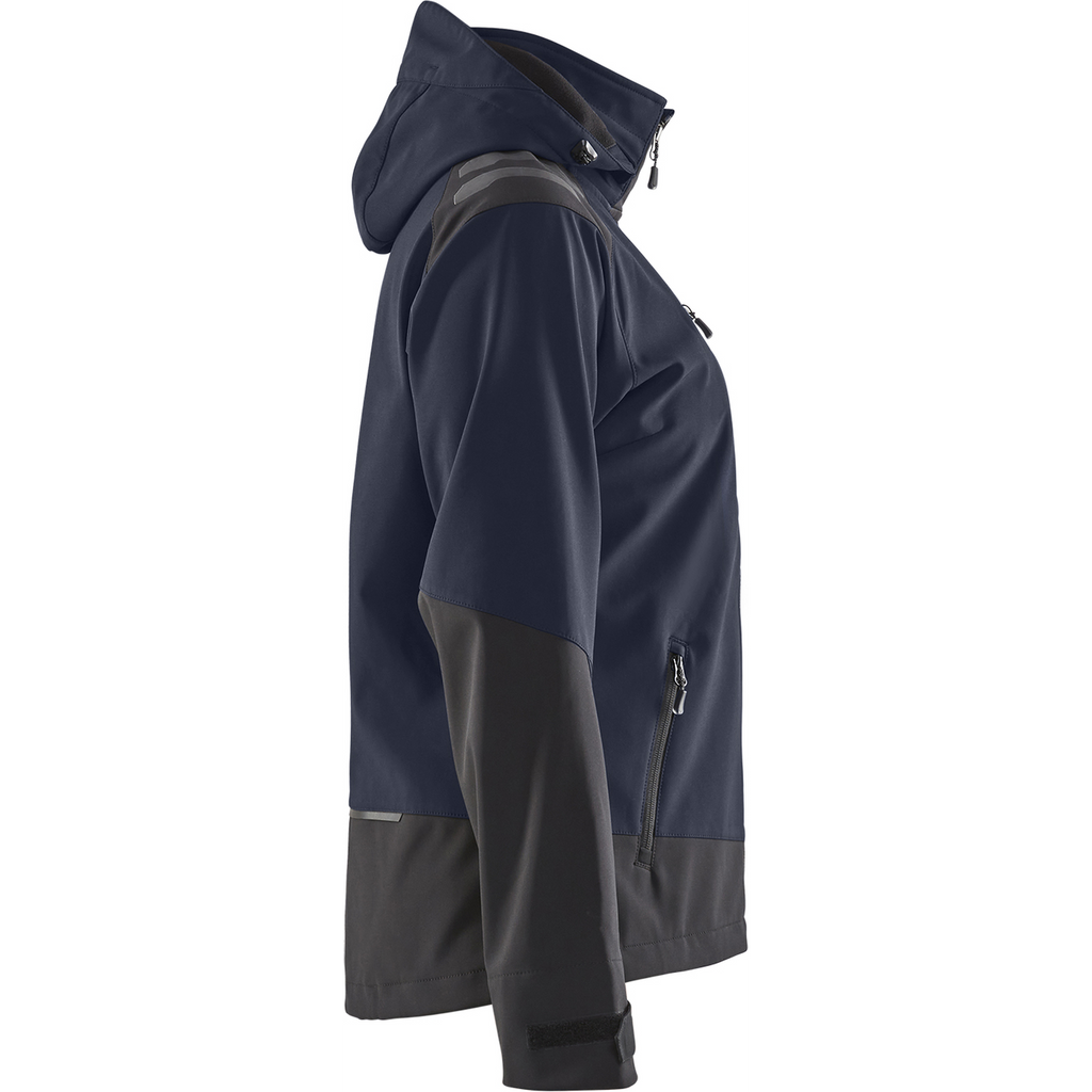 Blaklader Ladies Softshell Jacket, Dark Navy/Black (2)