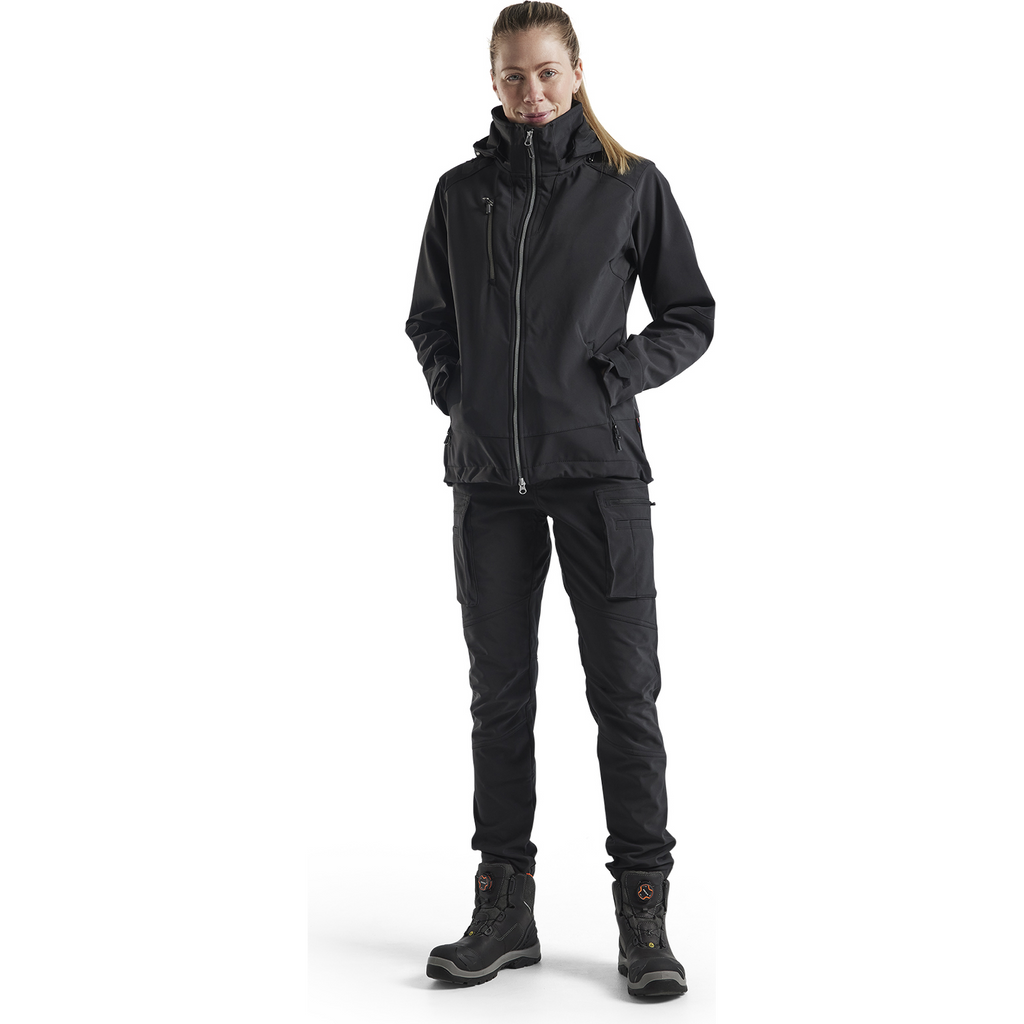 Blaklader Ladies Softshell Jacket, Black (5)