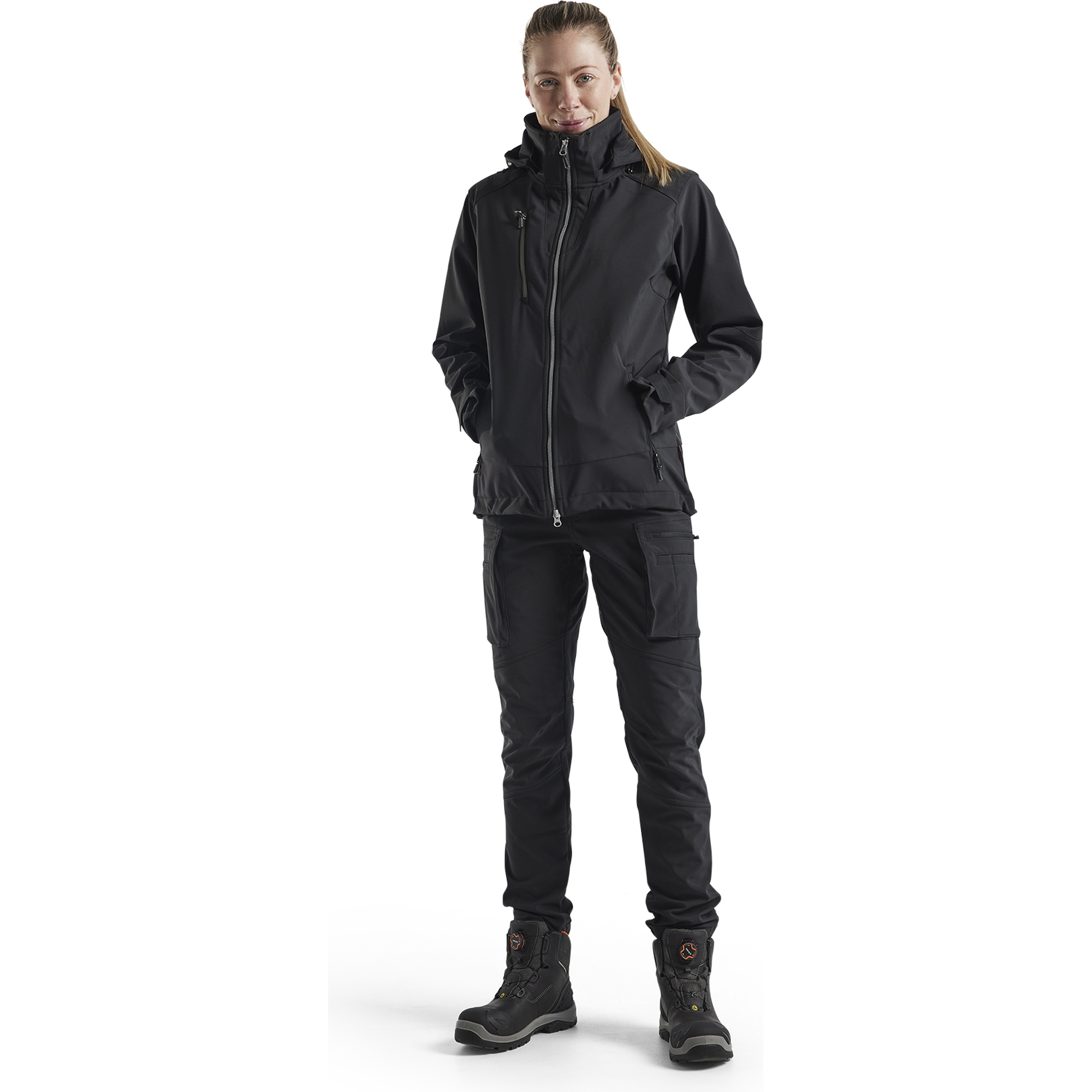 Blaklader Ladies Softshell Jacket, Black (5)