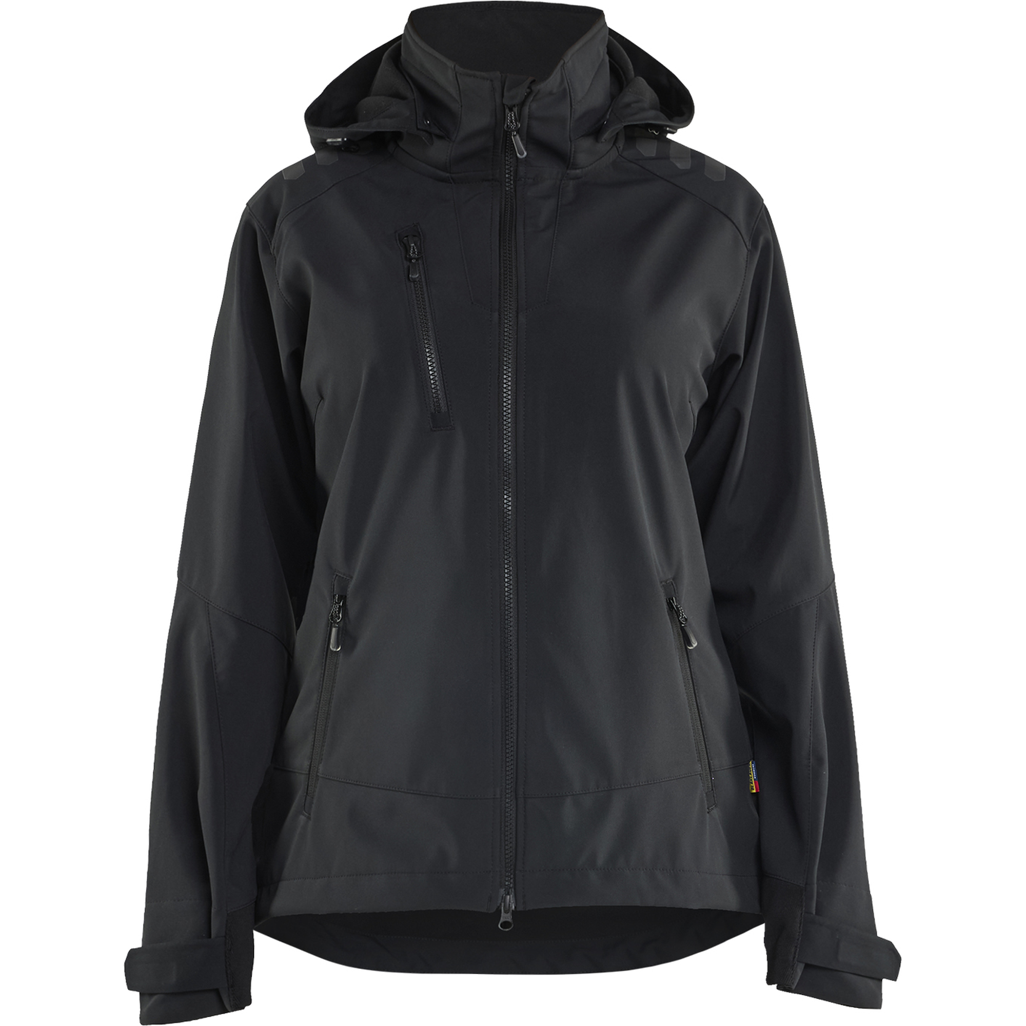 Blaklader Ladies Softshell Jacket, Black/Black