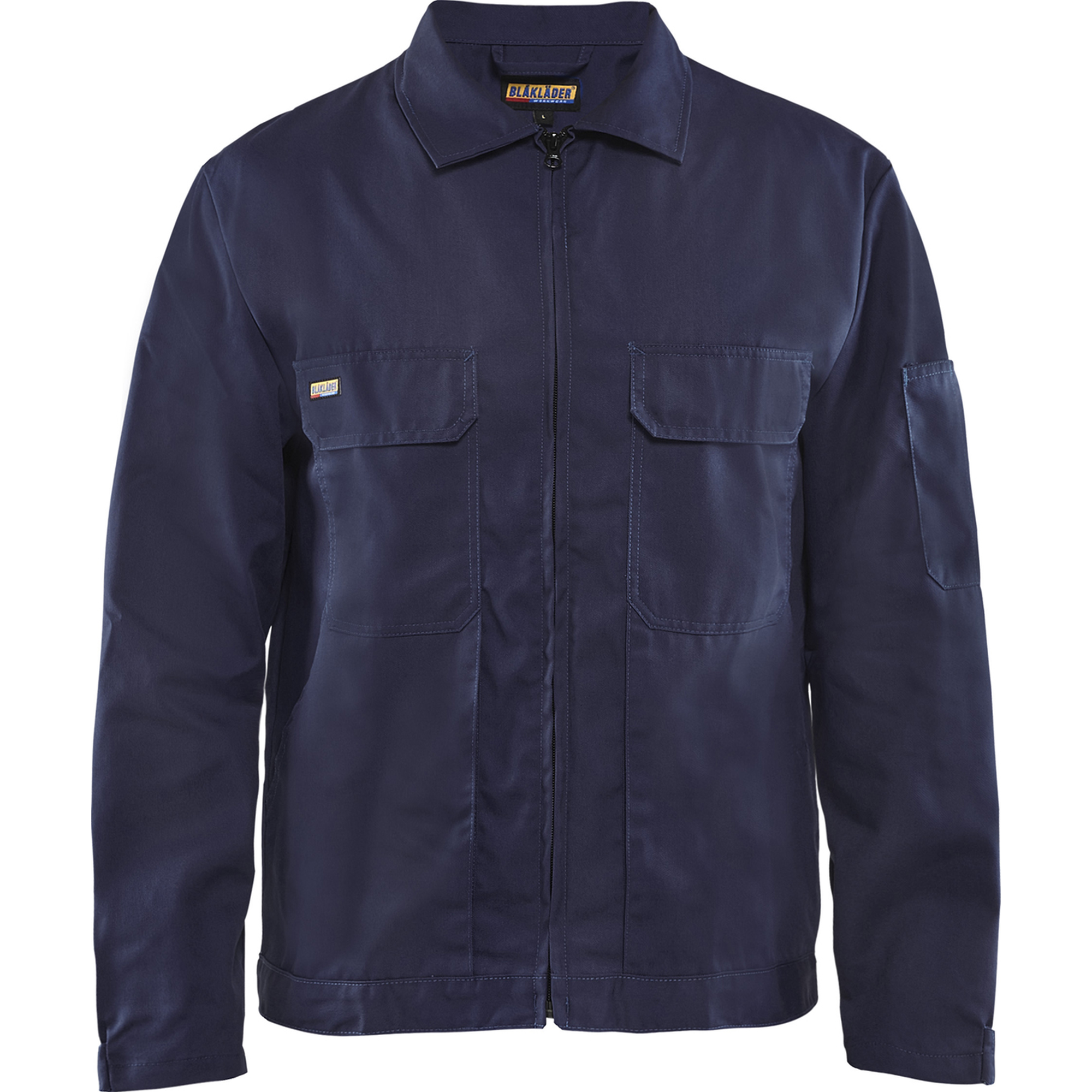 Blaklader Cotton Waist Jacket, Navy Blue