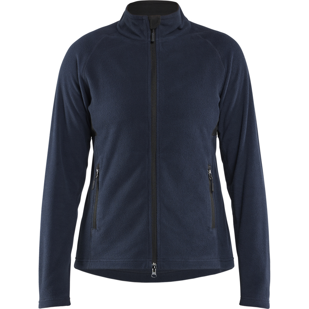 Blaklader Ladies Microfleece Jacket, Dark Navy