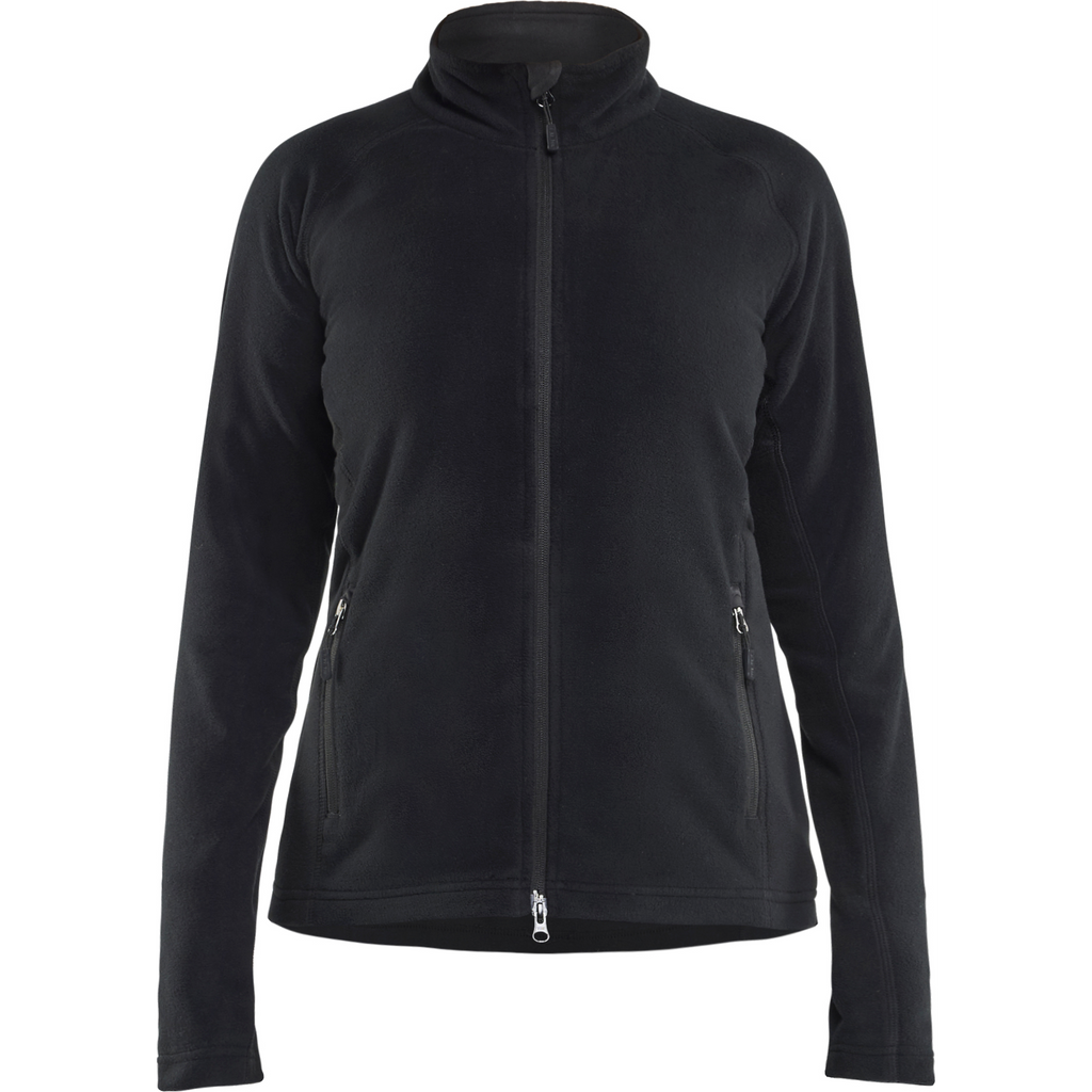 Blaklader Ladies Microfleece Jacket, Black