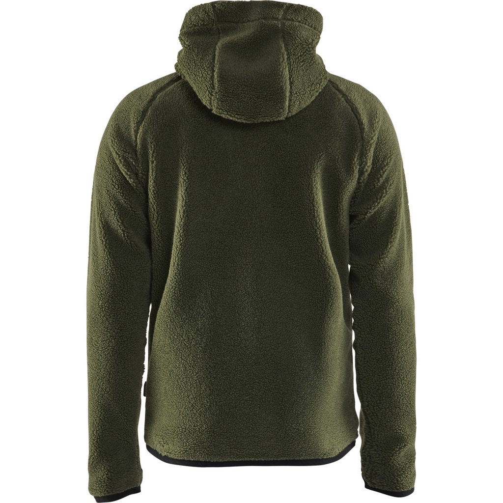 Blaklader Pile Jacket, Autumn Green (4)
