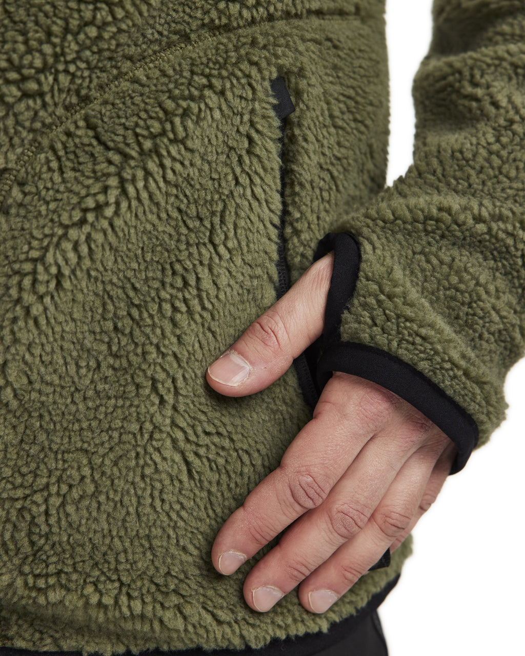 Blaklader Pile Jacket, Autumn Green (6)
