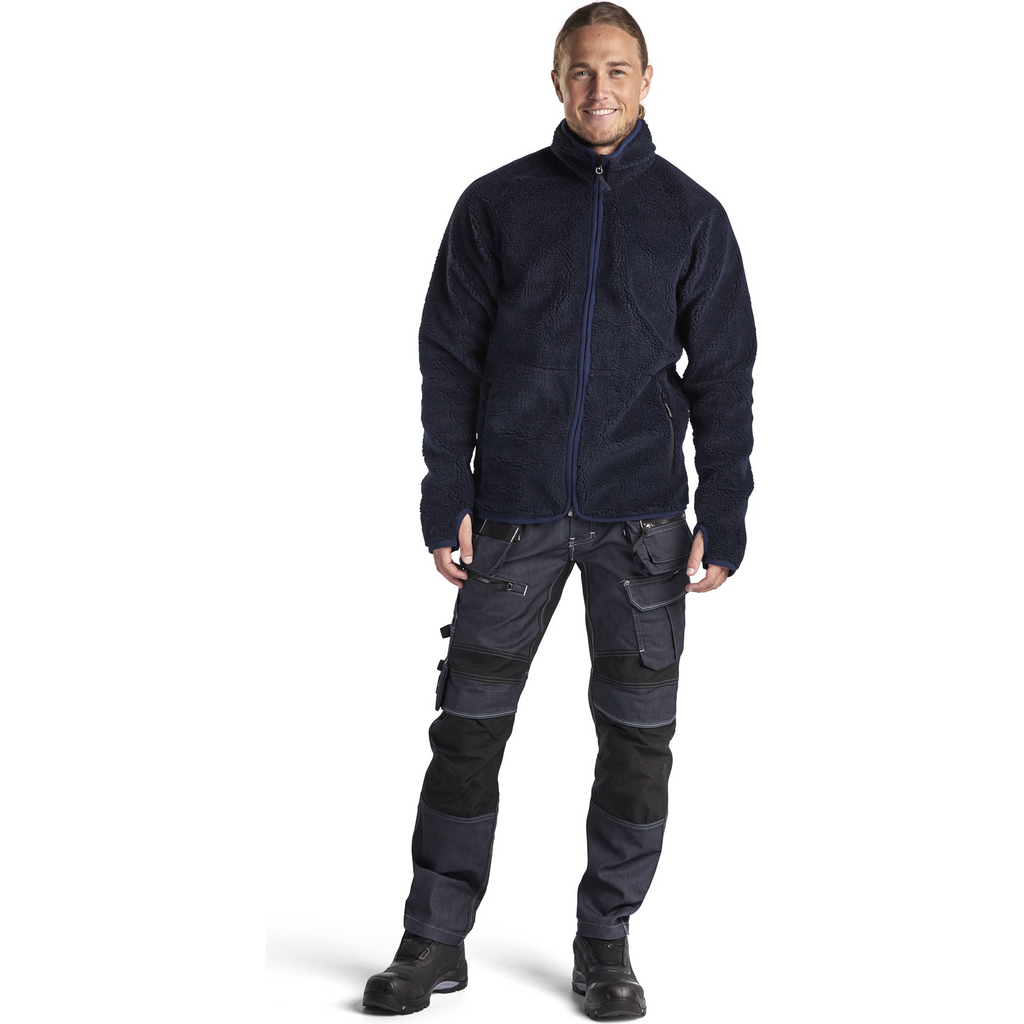 Blaklader Pile Jacket, Dark Navy (5)