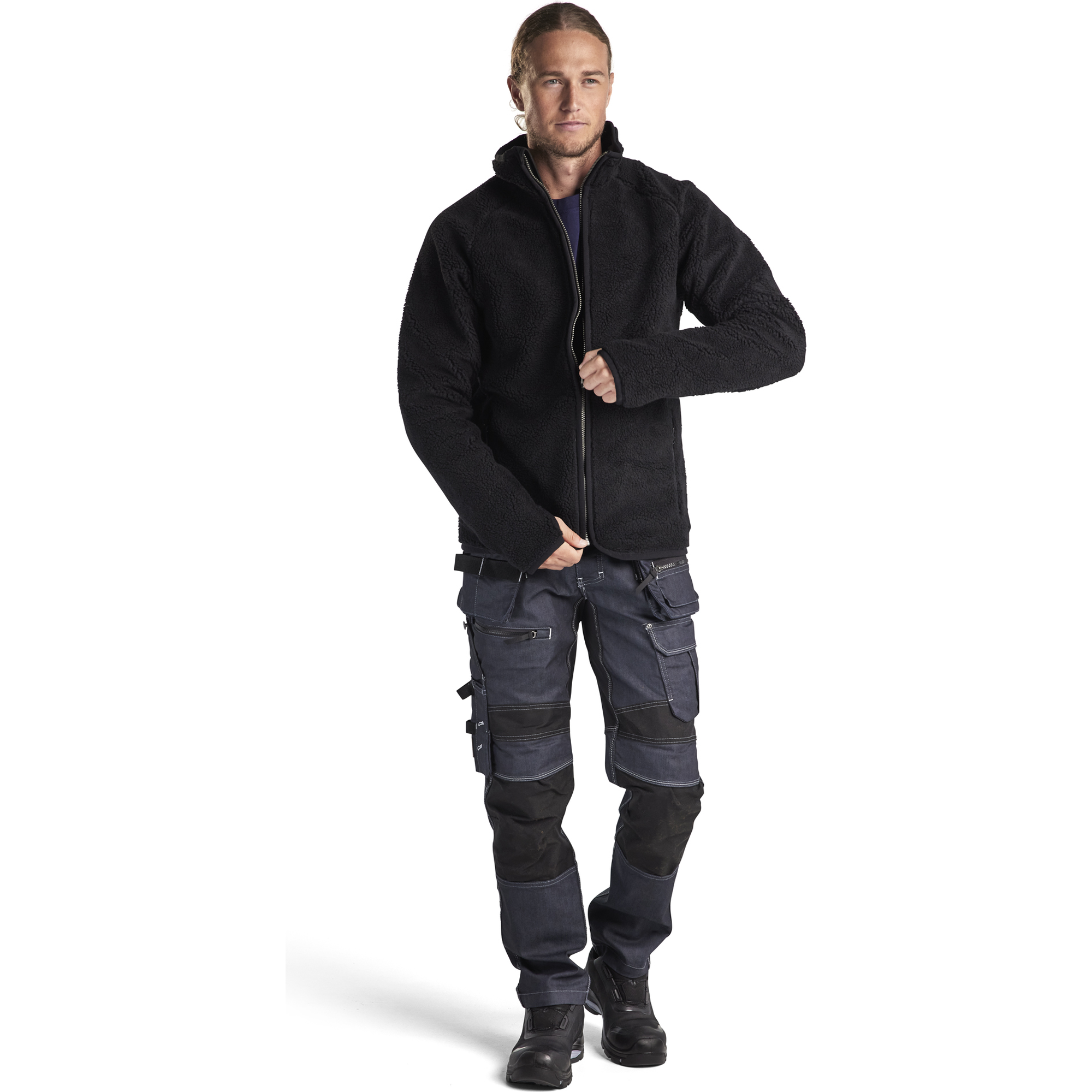 Blaklader Pile Lined Jacket, Black (5)
