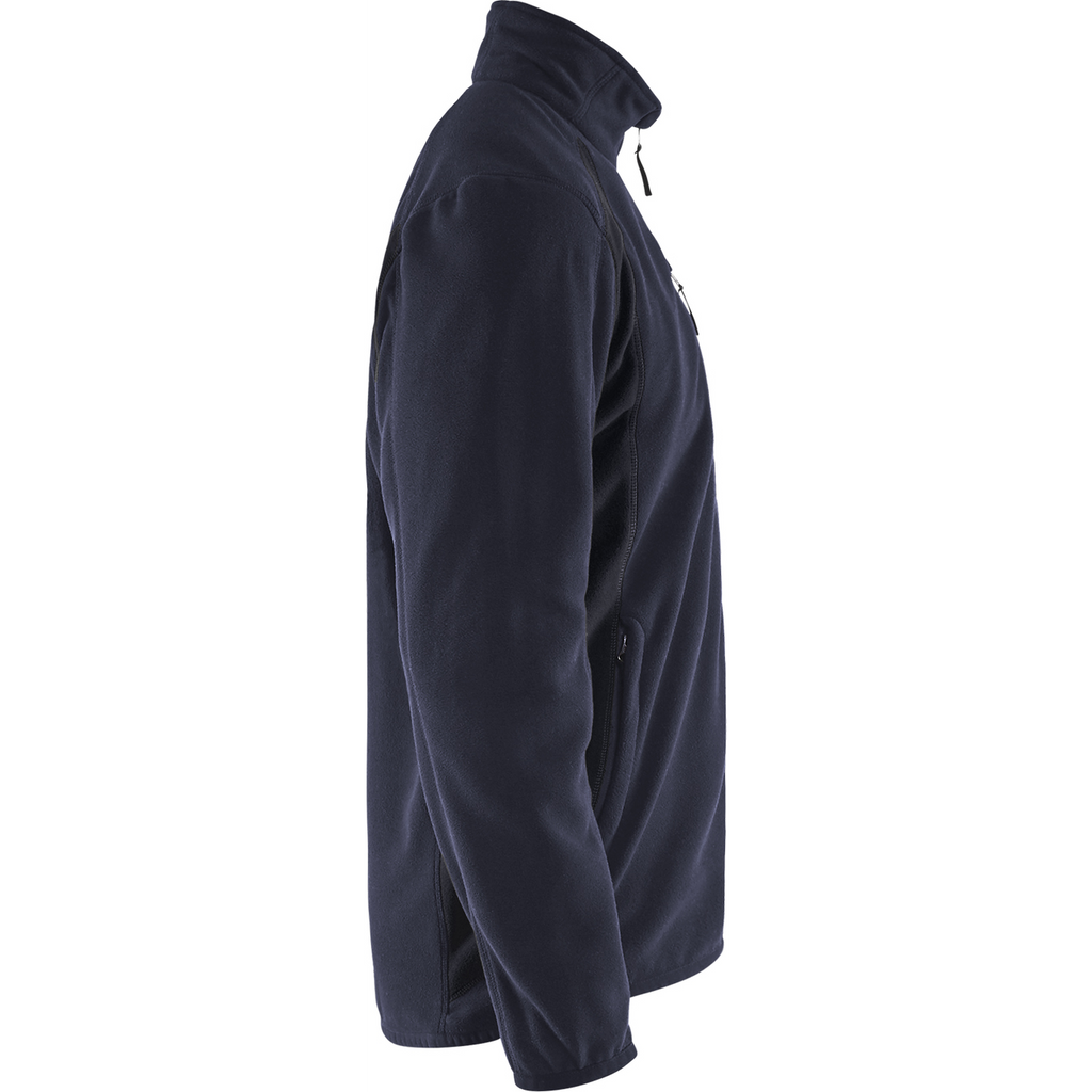 Blaklader Fleece Jacket, Dark Navy/Black (2)