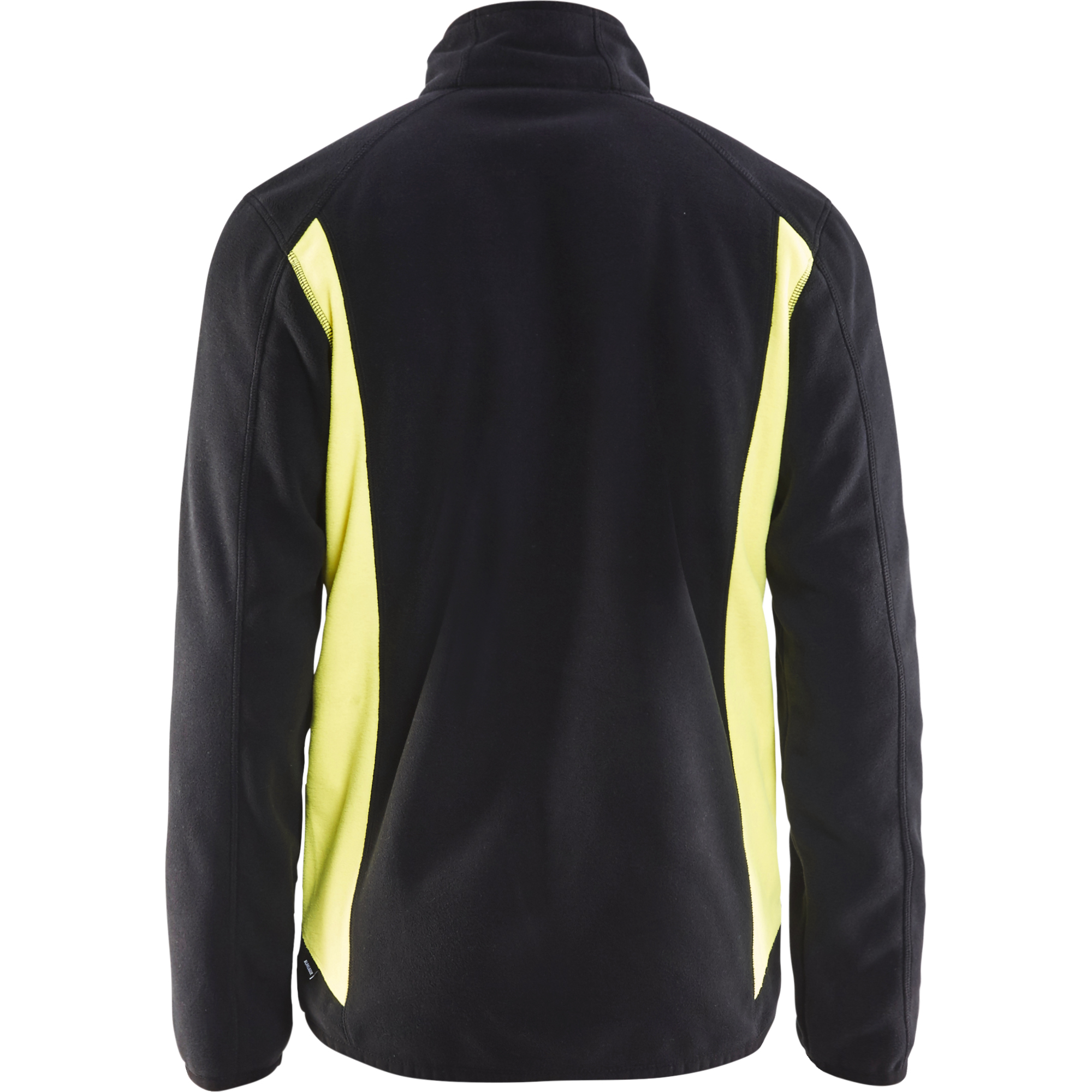 Blaklader Fleece Jacket, Black/Yellow (3)