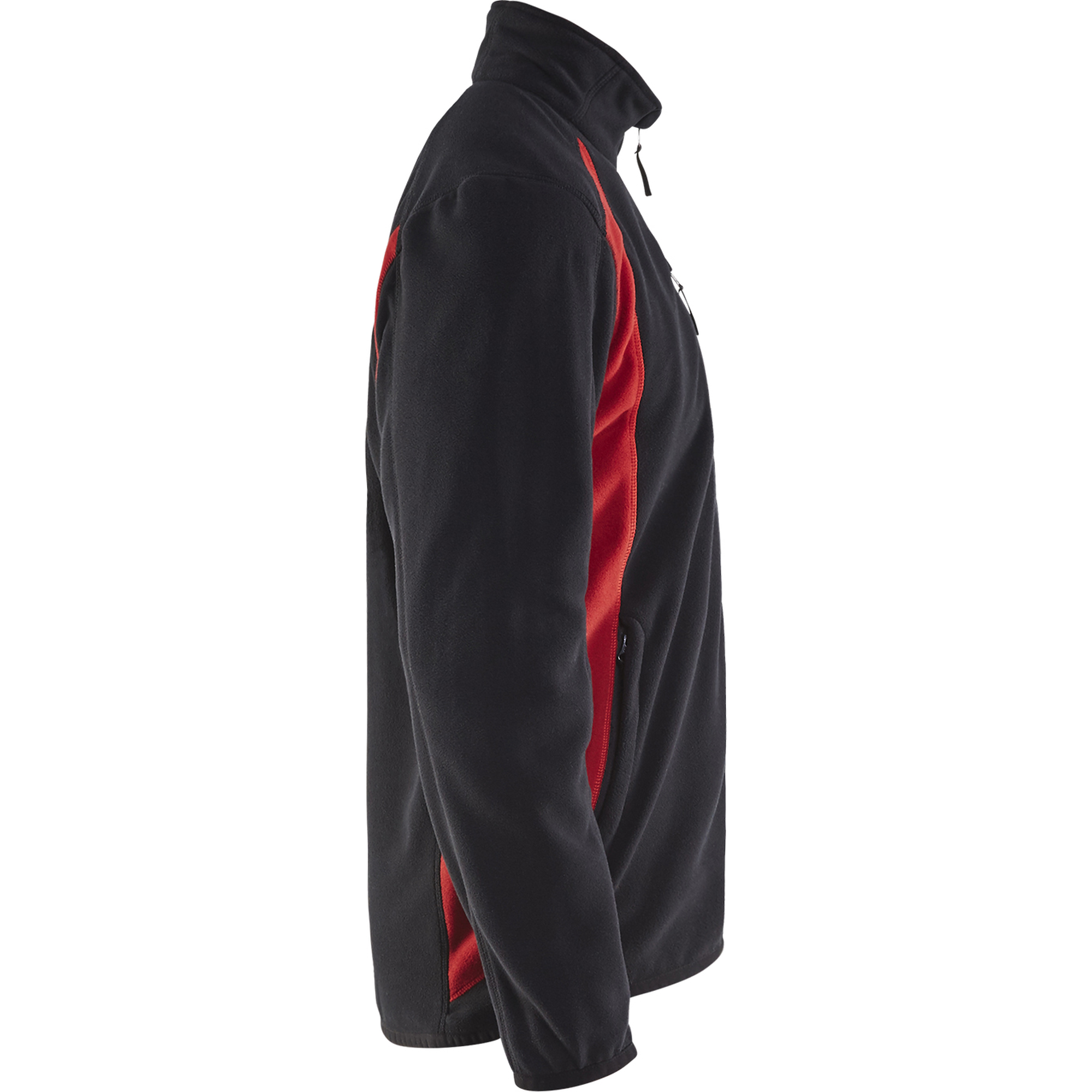 Blaklader Fleece Jacket, Black/Red (2)