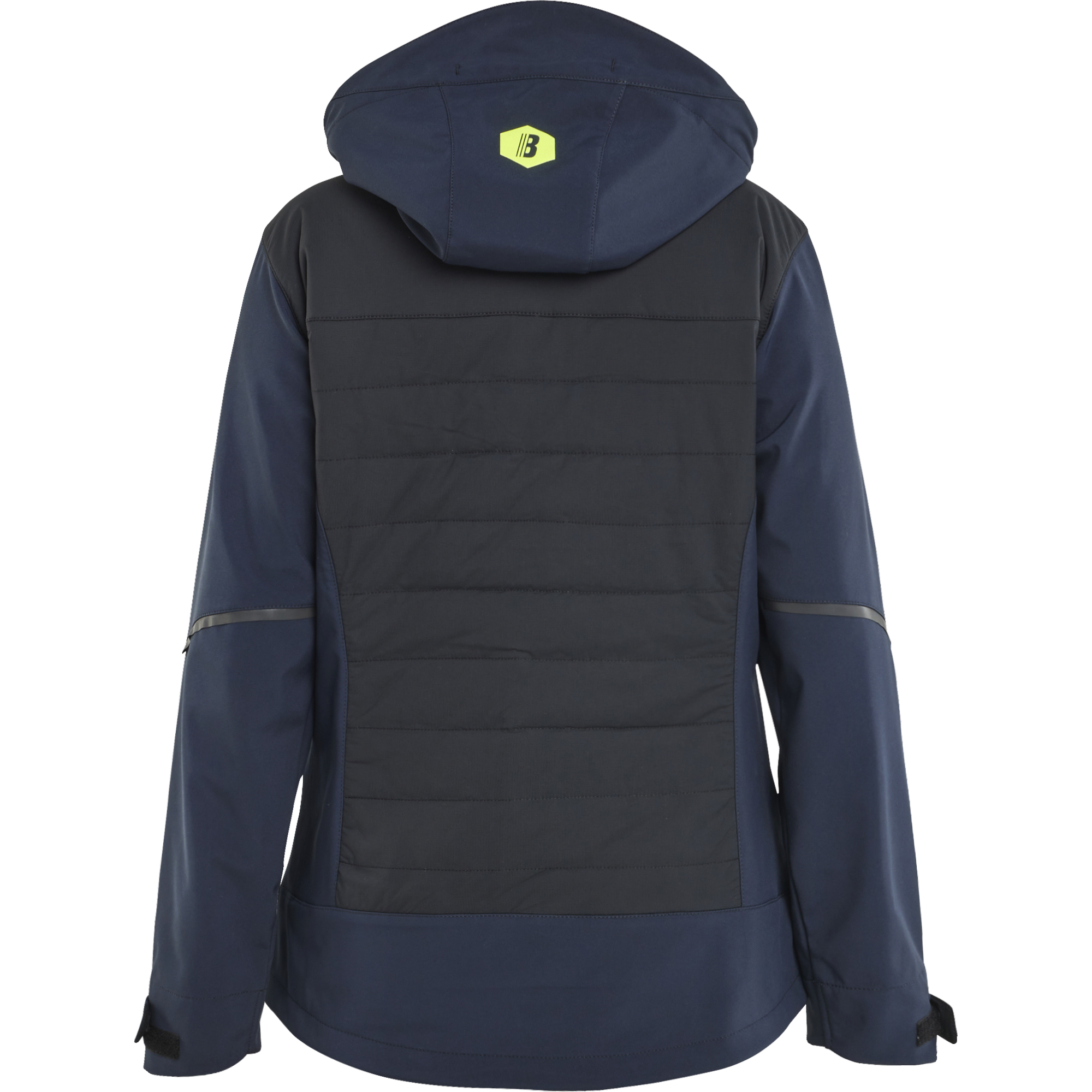 Blaklader Ladies Hybrid Jacket, Dark Navy/Yellow (4)