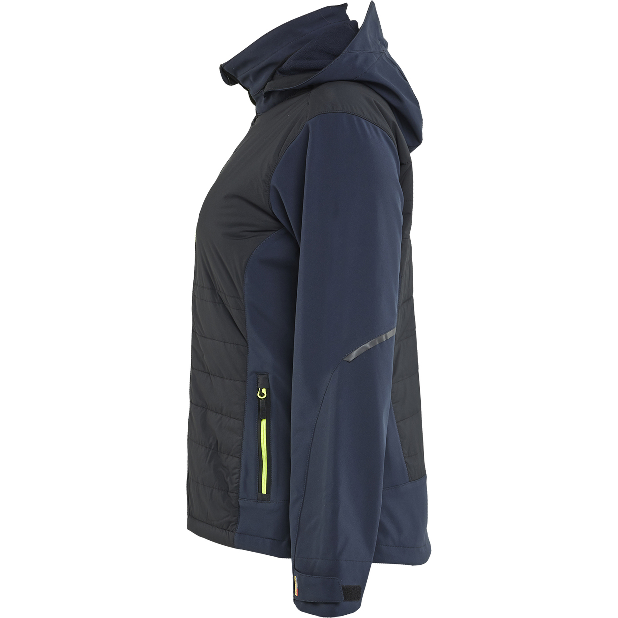 Blaklader Ladies Hybrid Jacket, Dark Navy/Yellow (3)