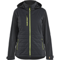 Blaklader Women's Hybrid Jacket, Black/Yellow