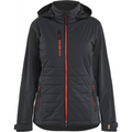 Blaklader Ladies Hybrid Jacket, Black/Red