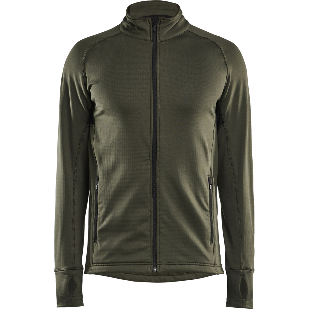 Blaklader STRIKER Fleece Jacket, Forest Green