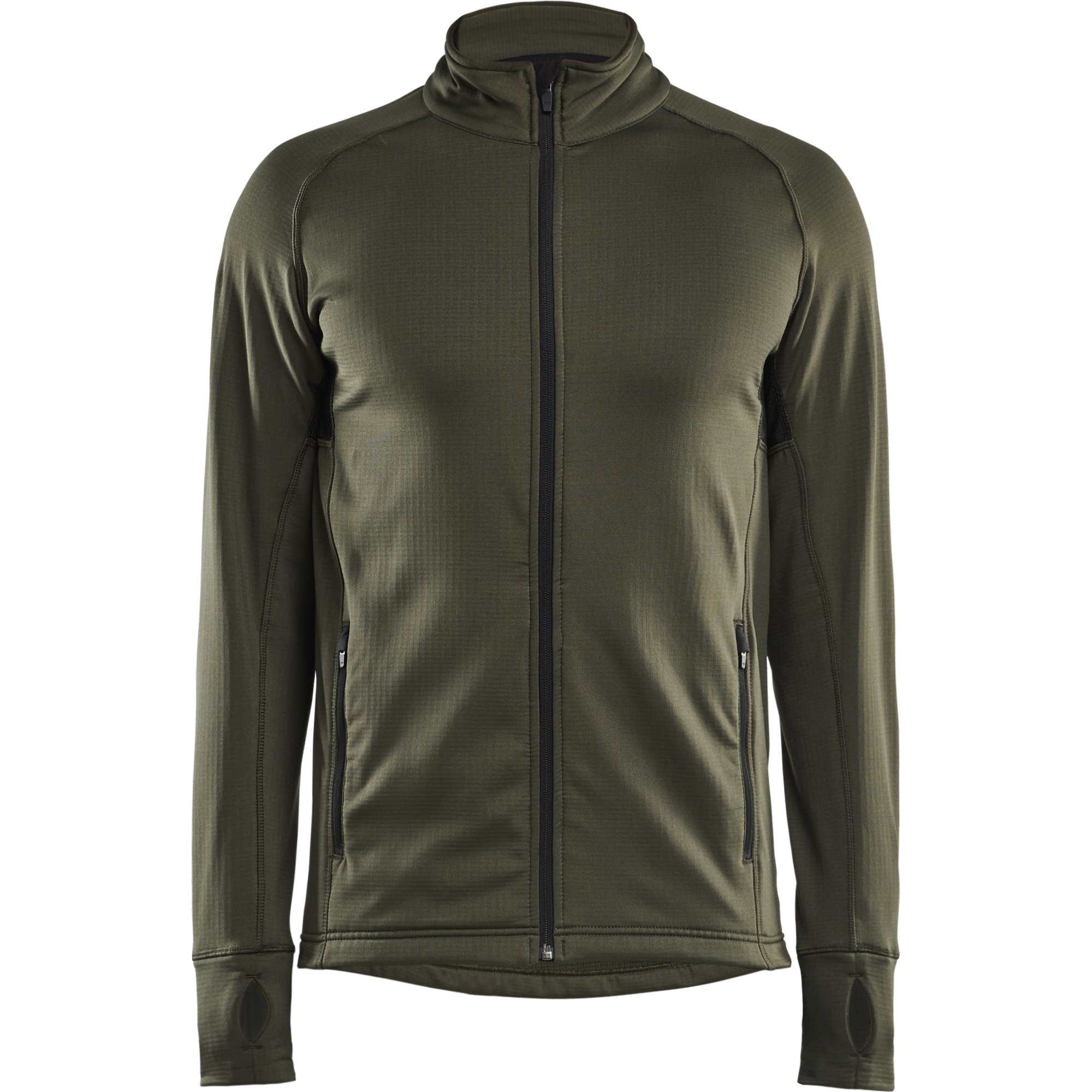Blaklader STRIKER Fleece Jacket, Forest Green