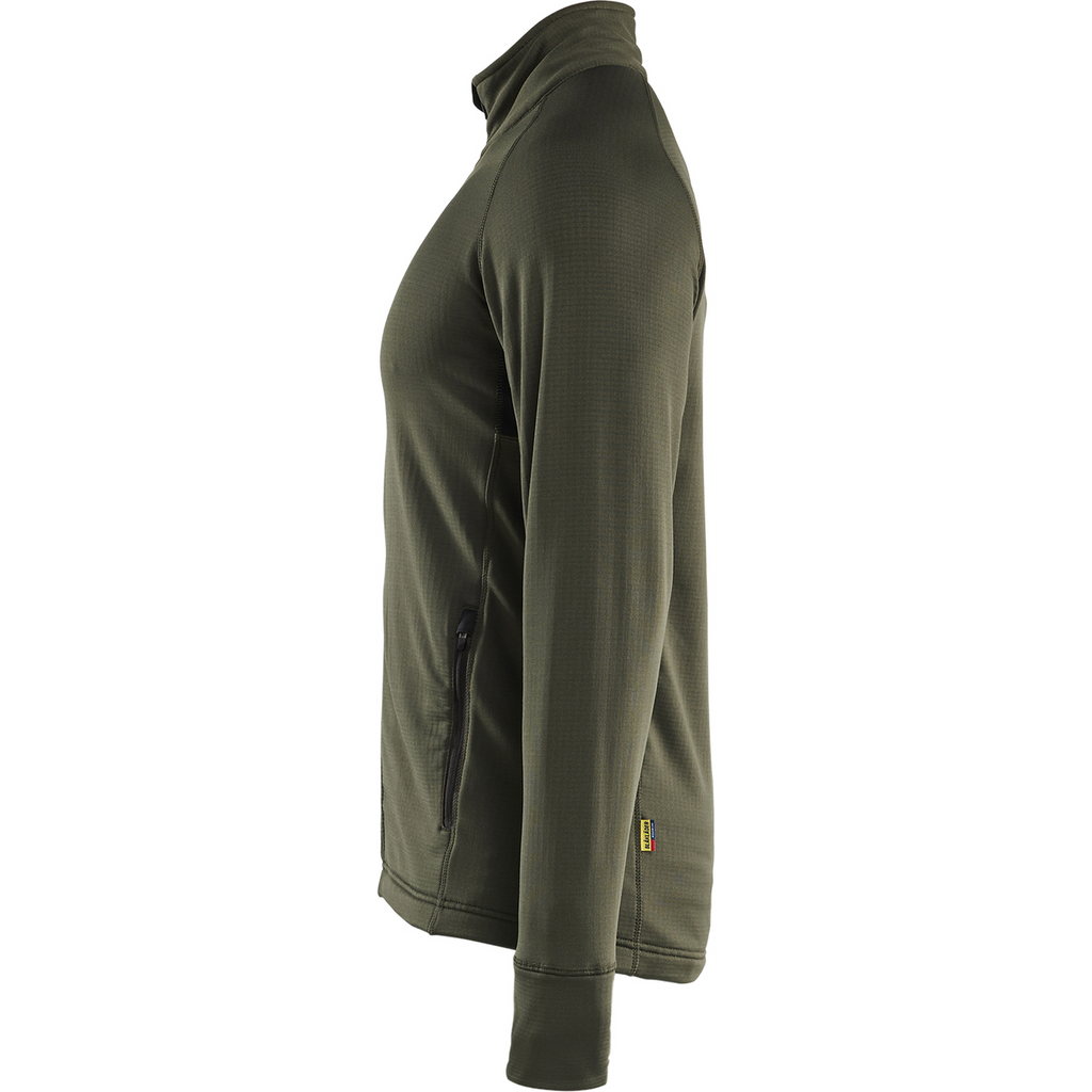 Blaklader STRIKER Fleece Jacket, Forest Green (3)