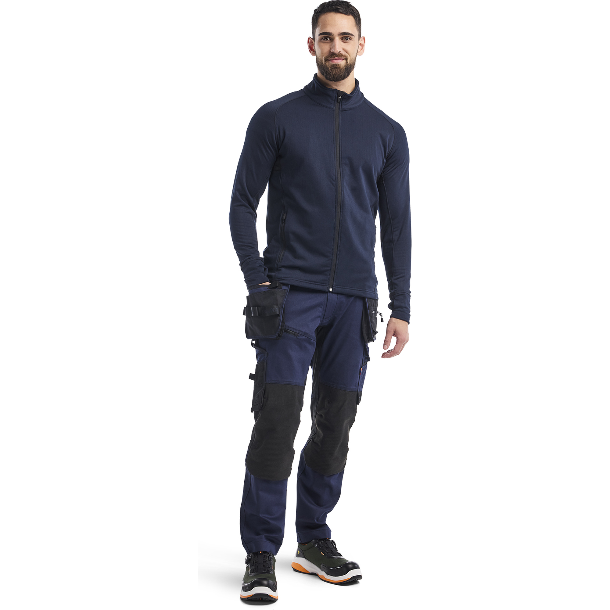 Blaklader STRIKER Fleece Jacket, Dark Navy Blue (5)