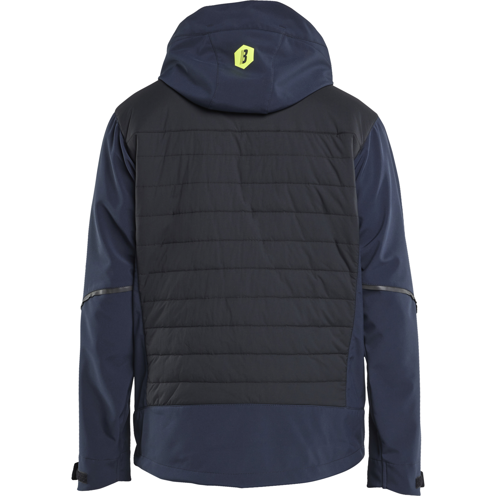 Blaklader Hybrid Jacket, Dark Navy/Yellow (4)