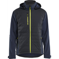 Blaklader Hybrid Jacket, Dark Navy/Yellow