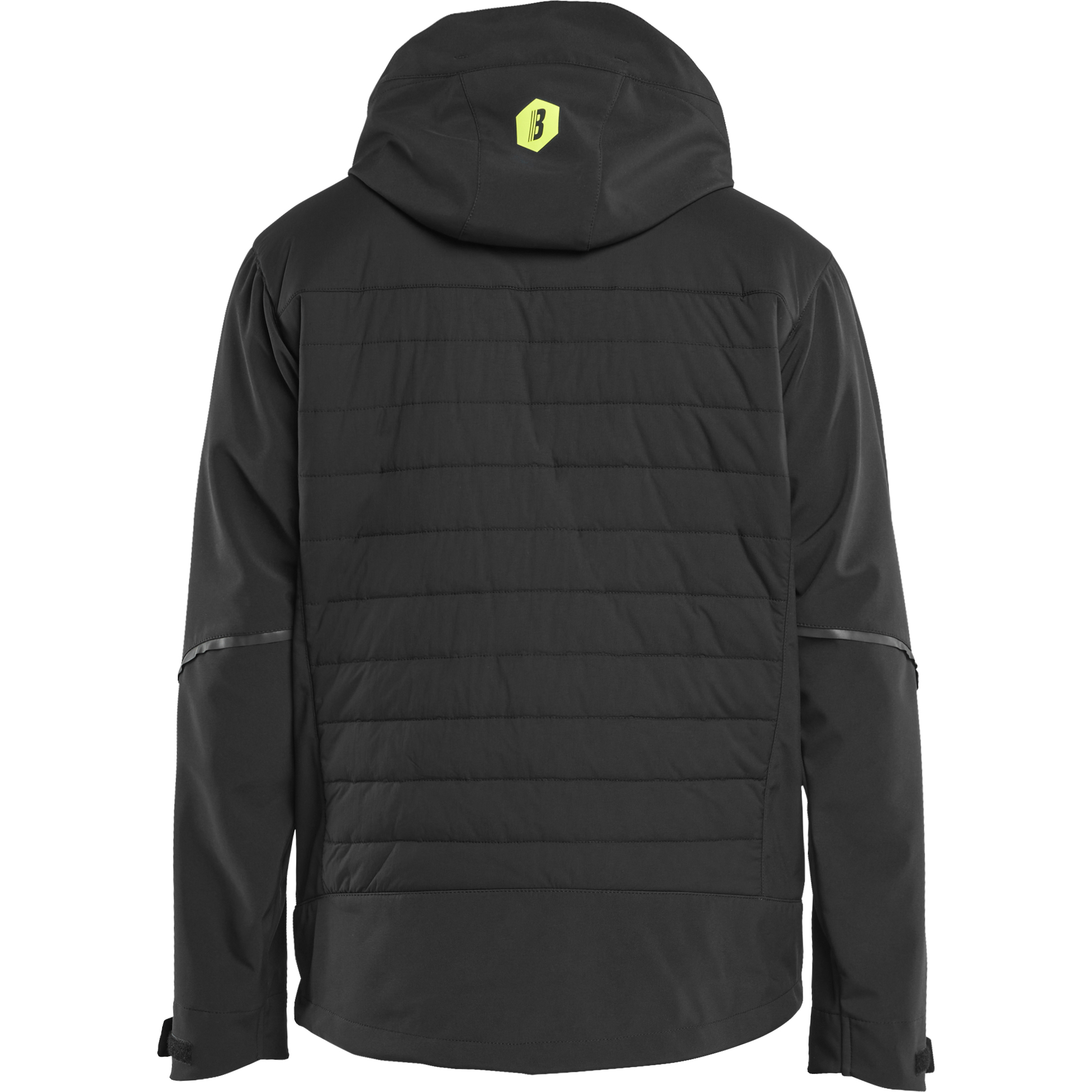 Blaklader Hybrid Jacket, Black/Yellow (4)