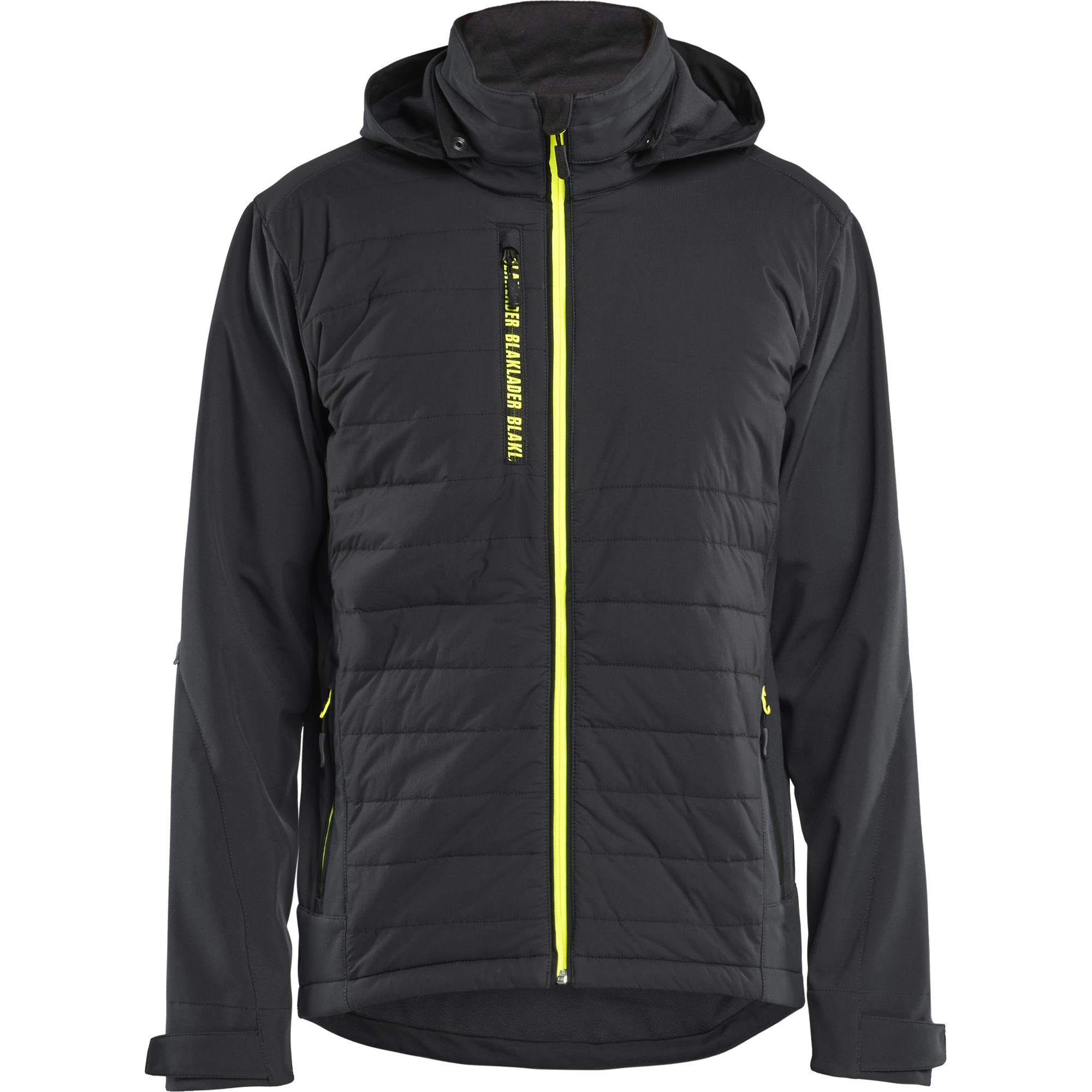 Blaklader Hybrid Jacket, Black/Yellow