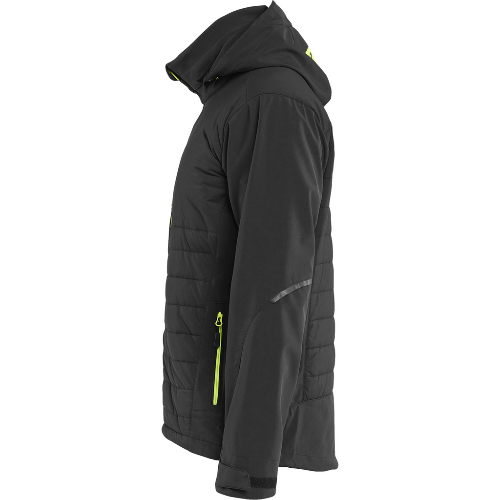 Blaklader Hybrid Jacket, Black/Yellow (3)