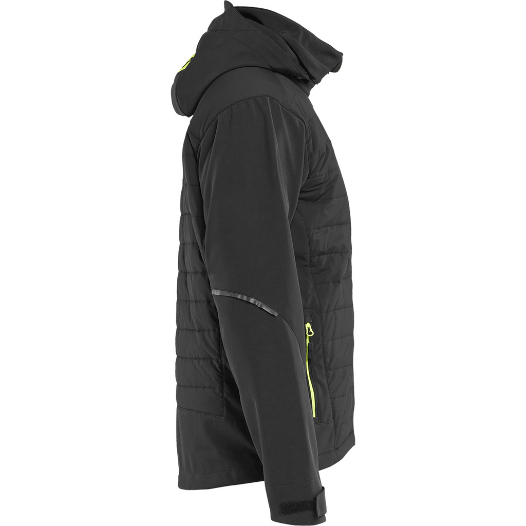 Blaklader Hybrid Jacket, Black/Yellow (2)