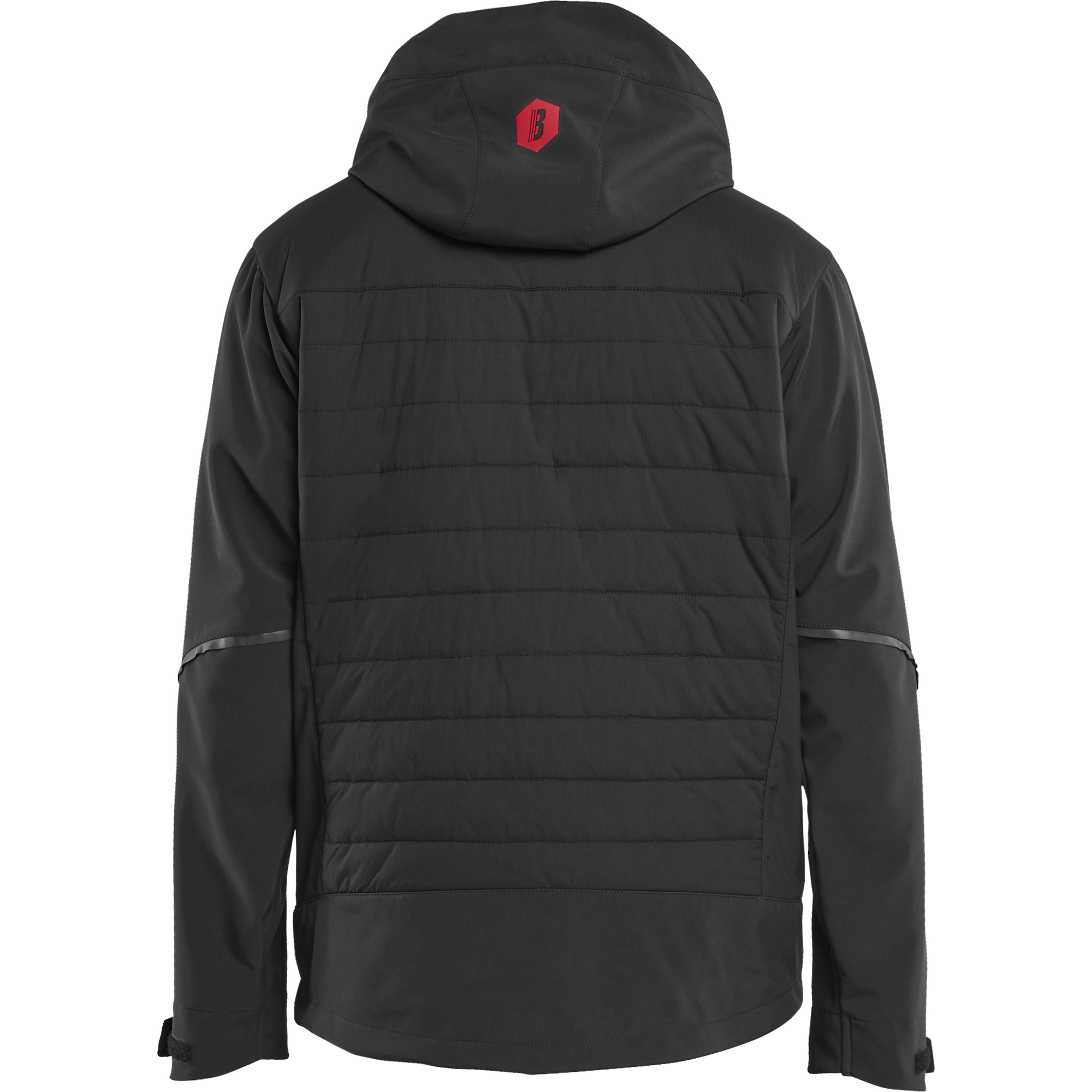 Blaklader Hybrid Jacket, Black/Red (4)