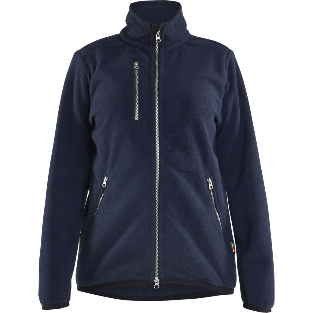 Blaklader Ladies Fleece Jacket, Navy