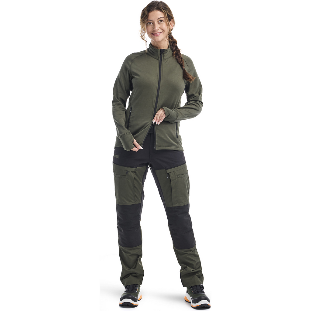 Blaklader STRIKER Women's Fleece Jacket, Forest Green (6)