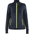 Blaklader STRIKER Ladies Fleece Jacket, Dark Navy/High Vis Yellow