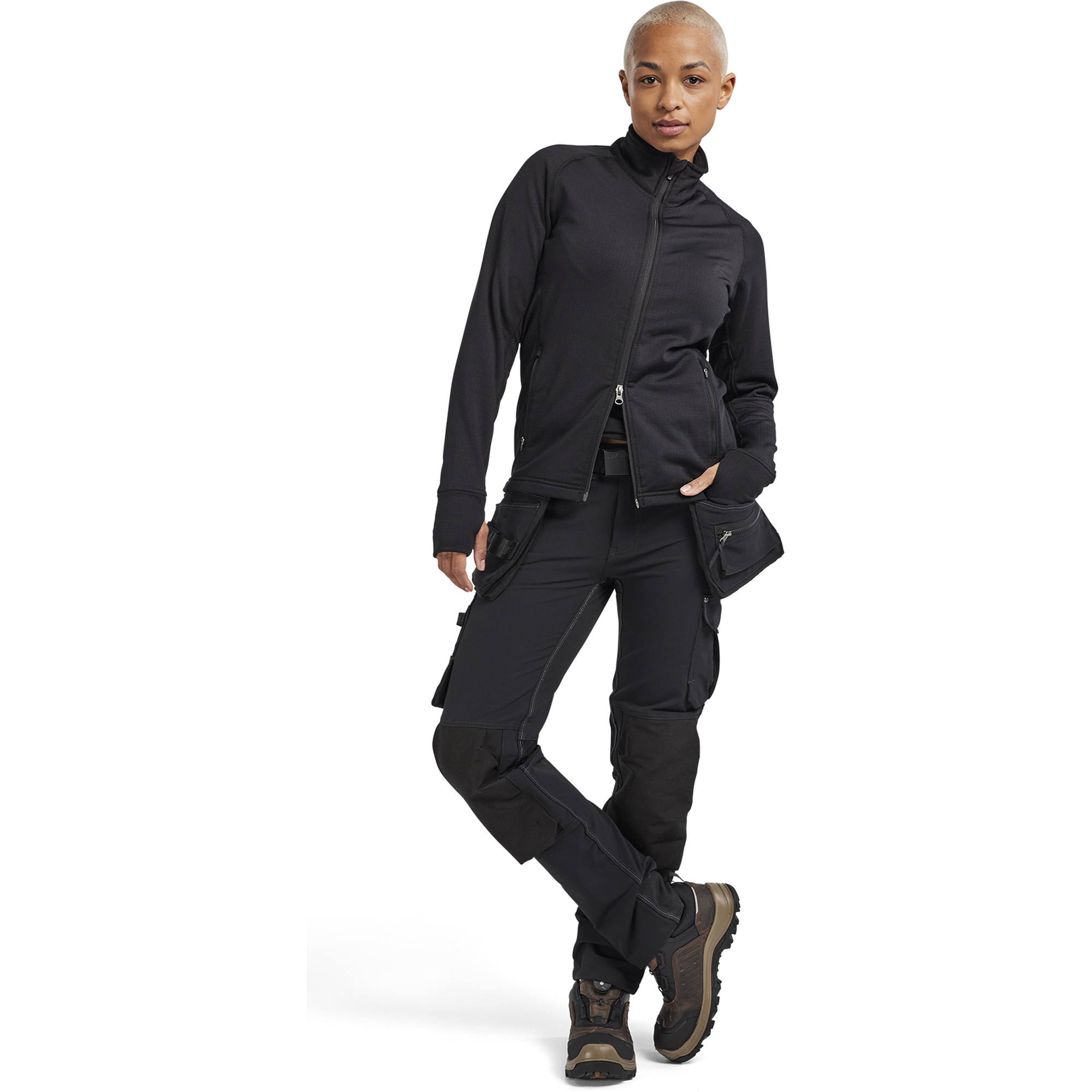 Blaklader STRIKER Women's Fleece Jacket, Black (6)