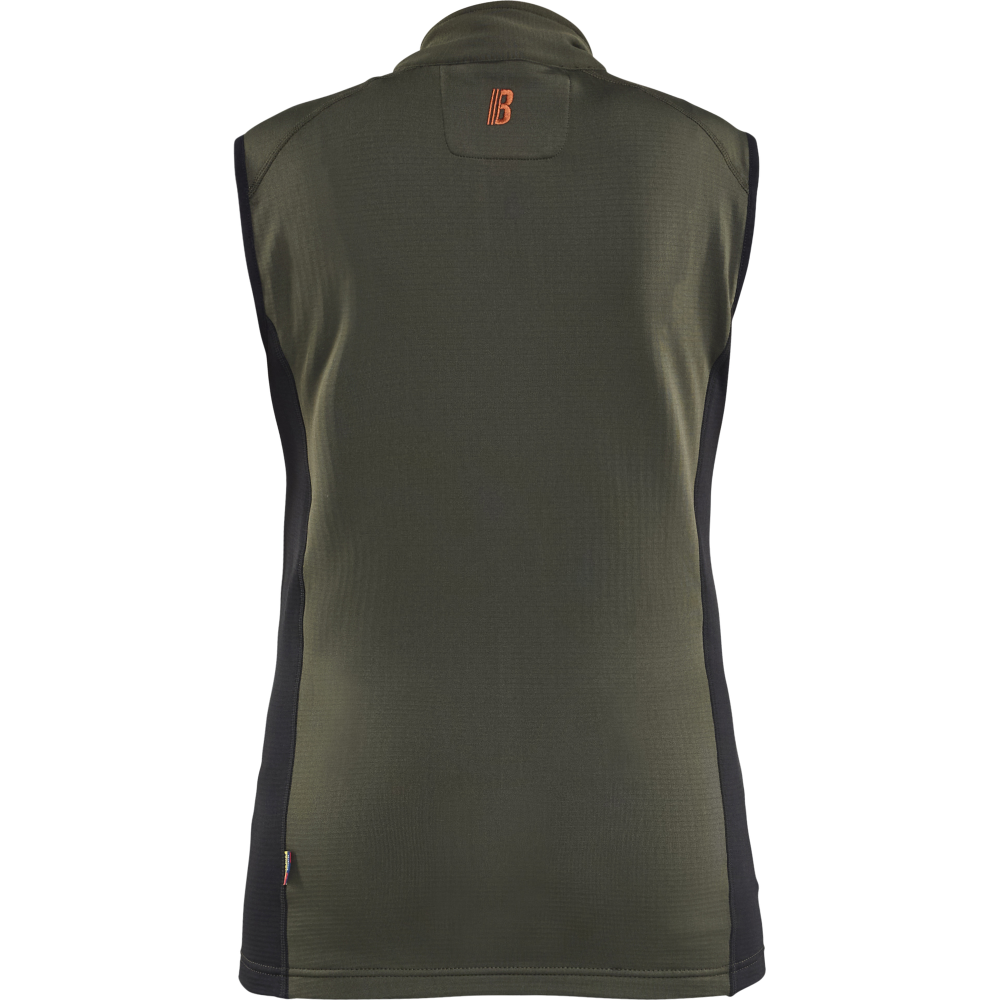 Blaklader STRIKER Ladies Fleece Vest, Forest Green/Rust (4)