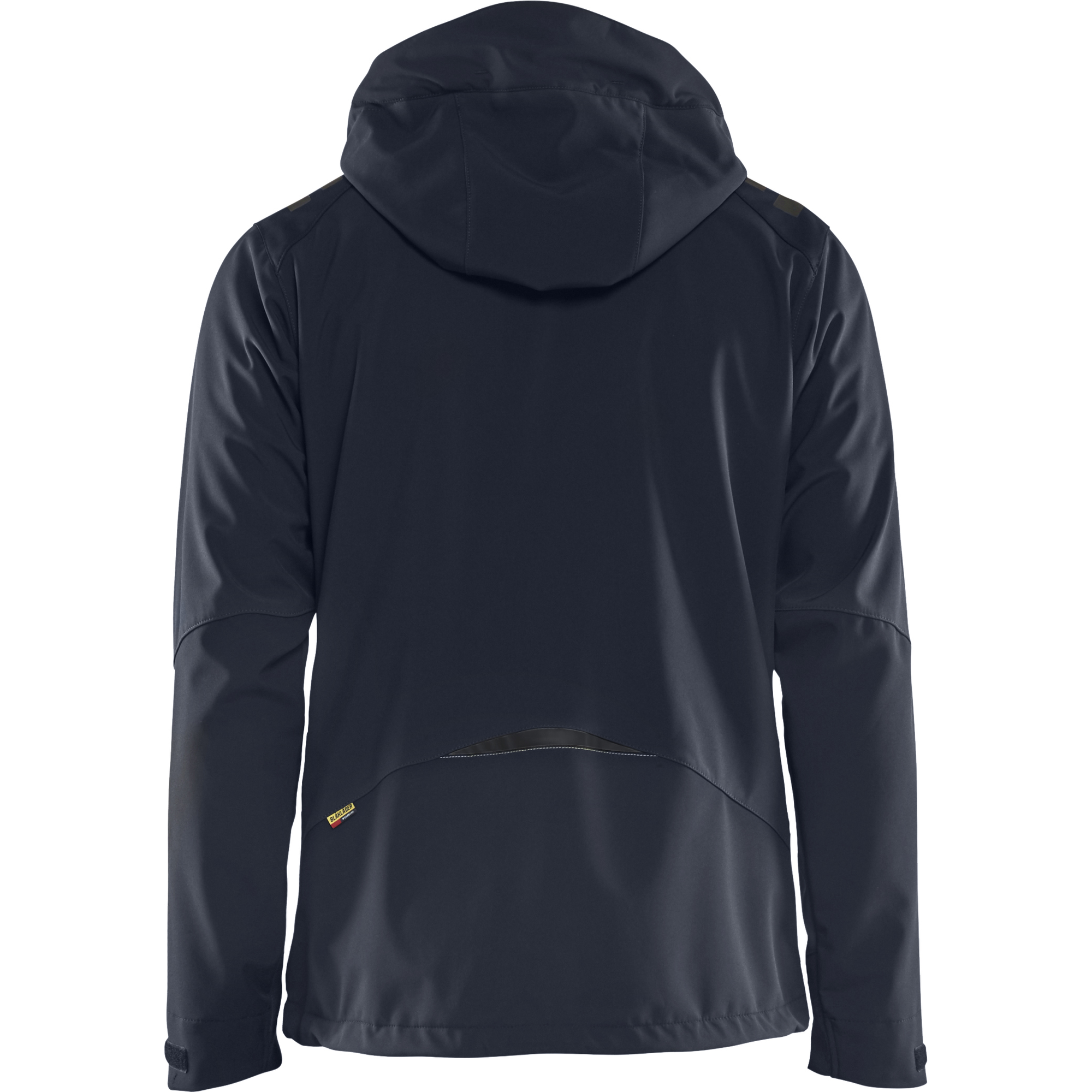 Blaklader Softshell Jacket, Dark Navy/Yellow (4)