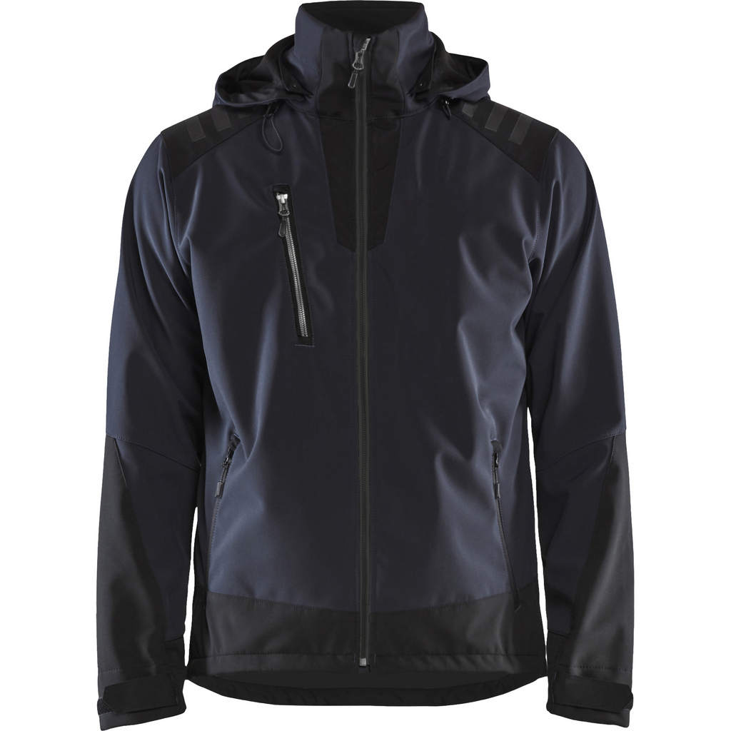 Blaklader Softshell Jacket, Dark Navy/Black