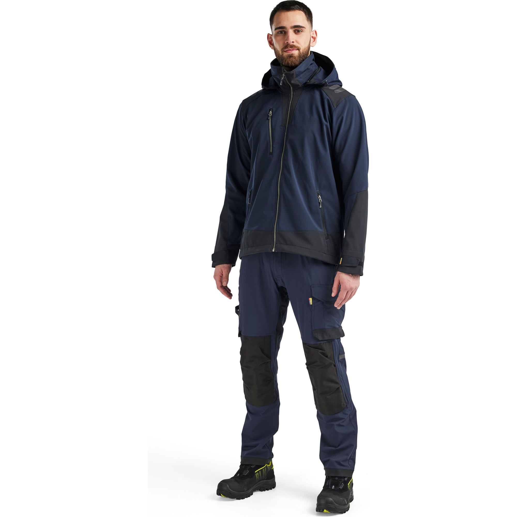 Blaklader Softshell Jacket, Dark Navy/Black (5)