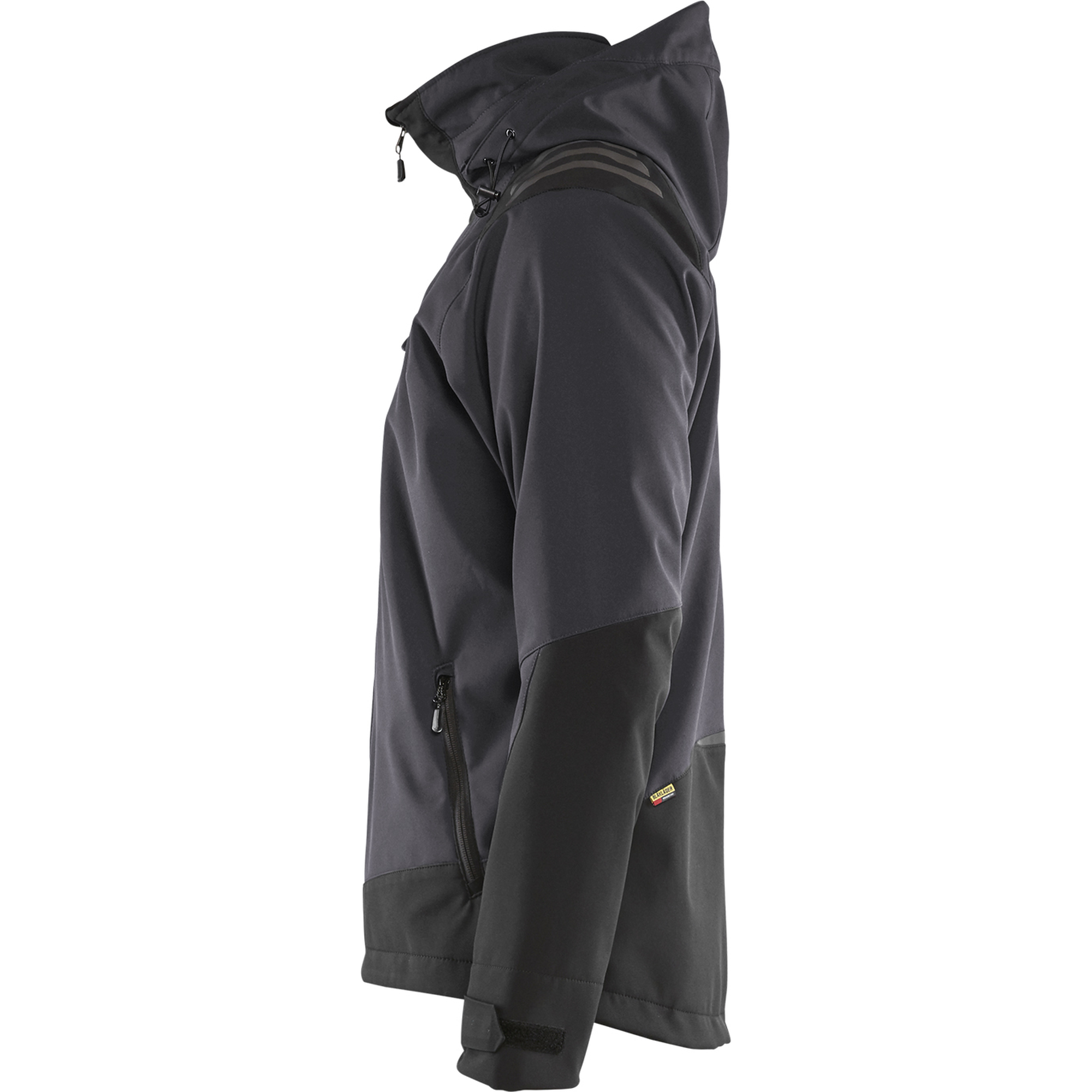 Blaklader Softshell Jacket, Dark Grey/Black (3)