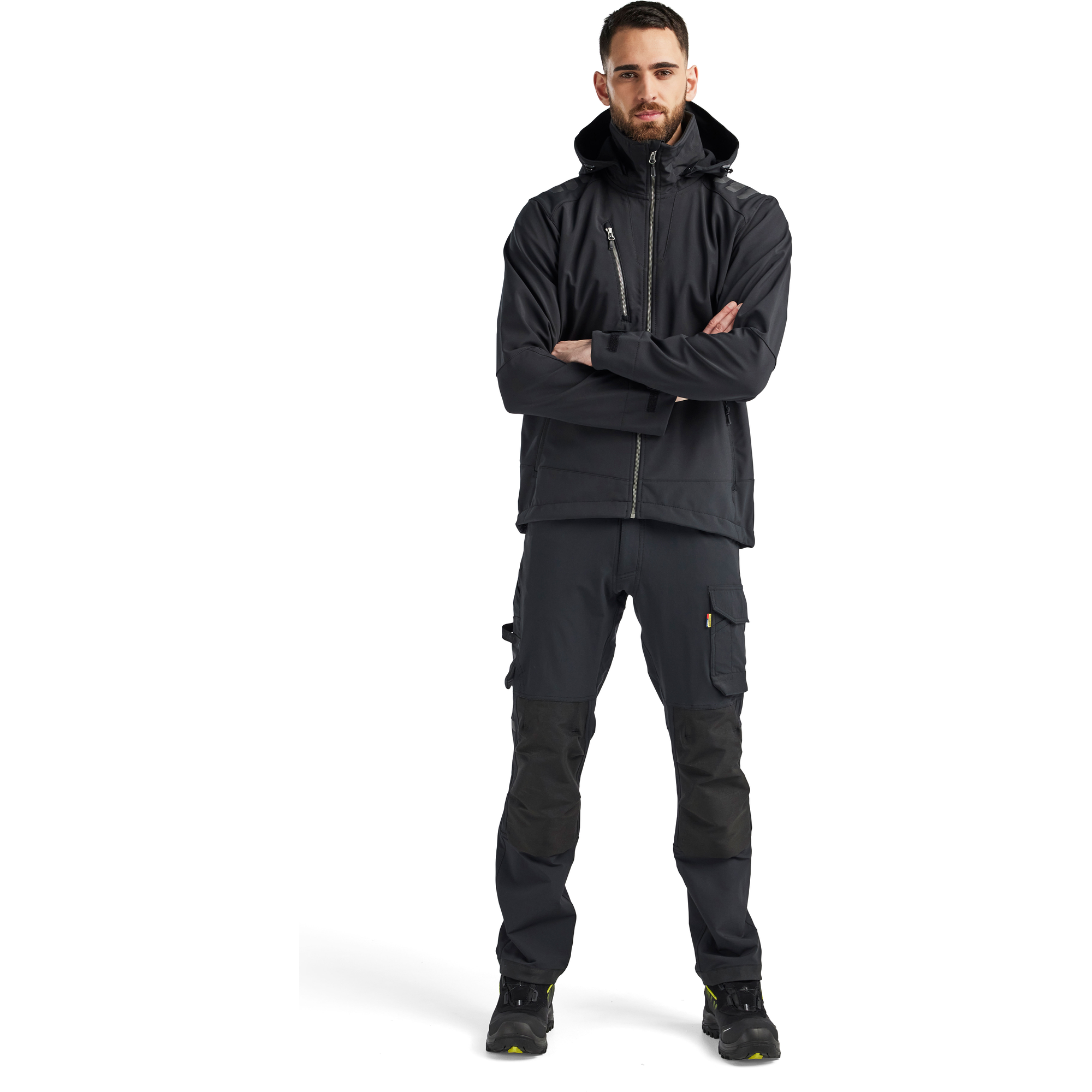 Blaklader Softshell Jacket, Black (5)